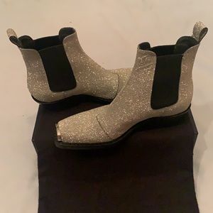 Calvin Klein Premium Leather Boots by Raf Simons